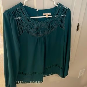 beautiful green blouse
